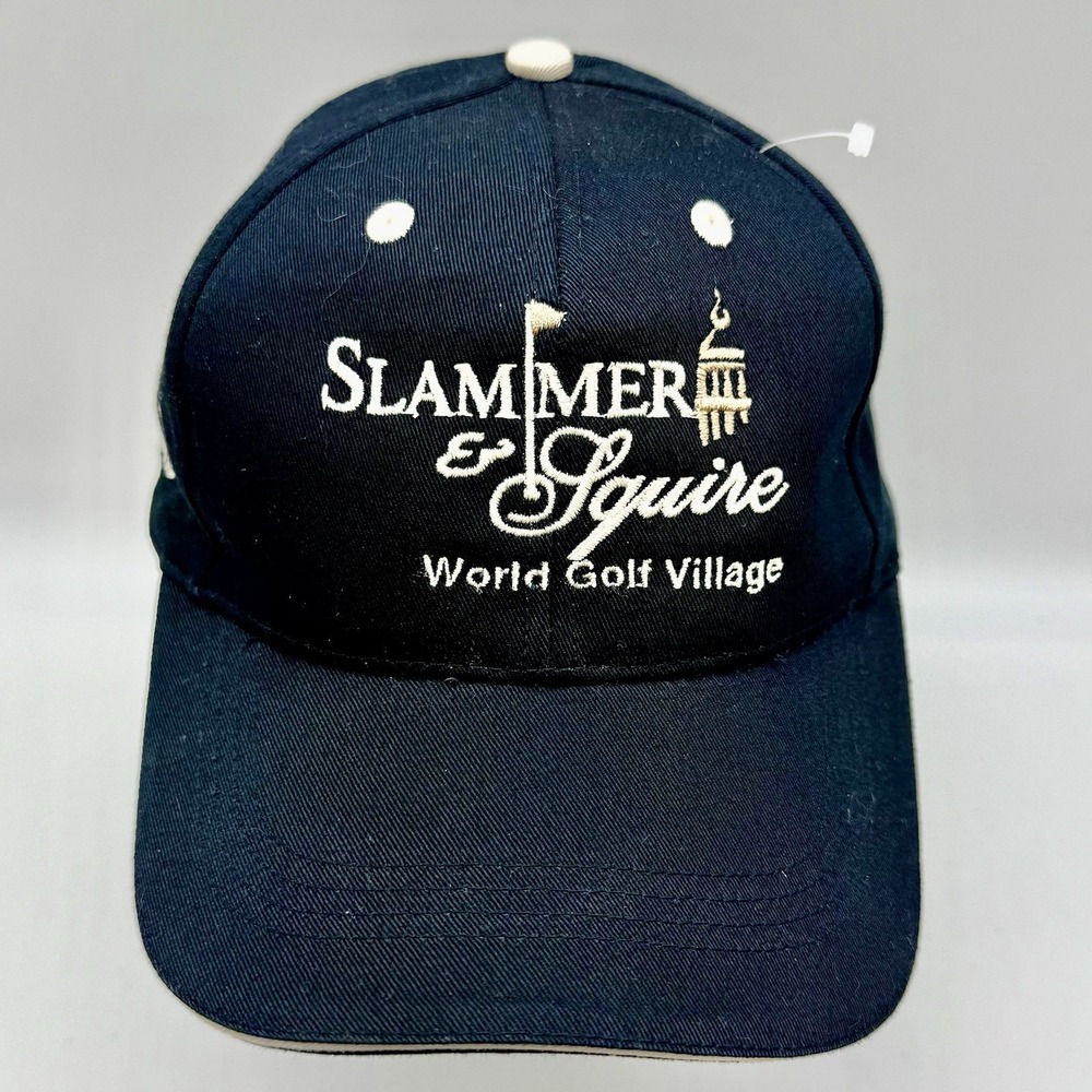 Slammer & Squire Golf Village Adult Embroidered Adjustable‎ Back Cap Hat